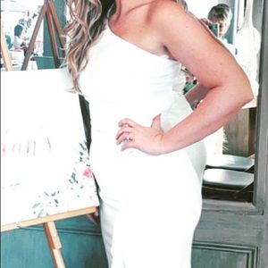 Bridal shower white dress